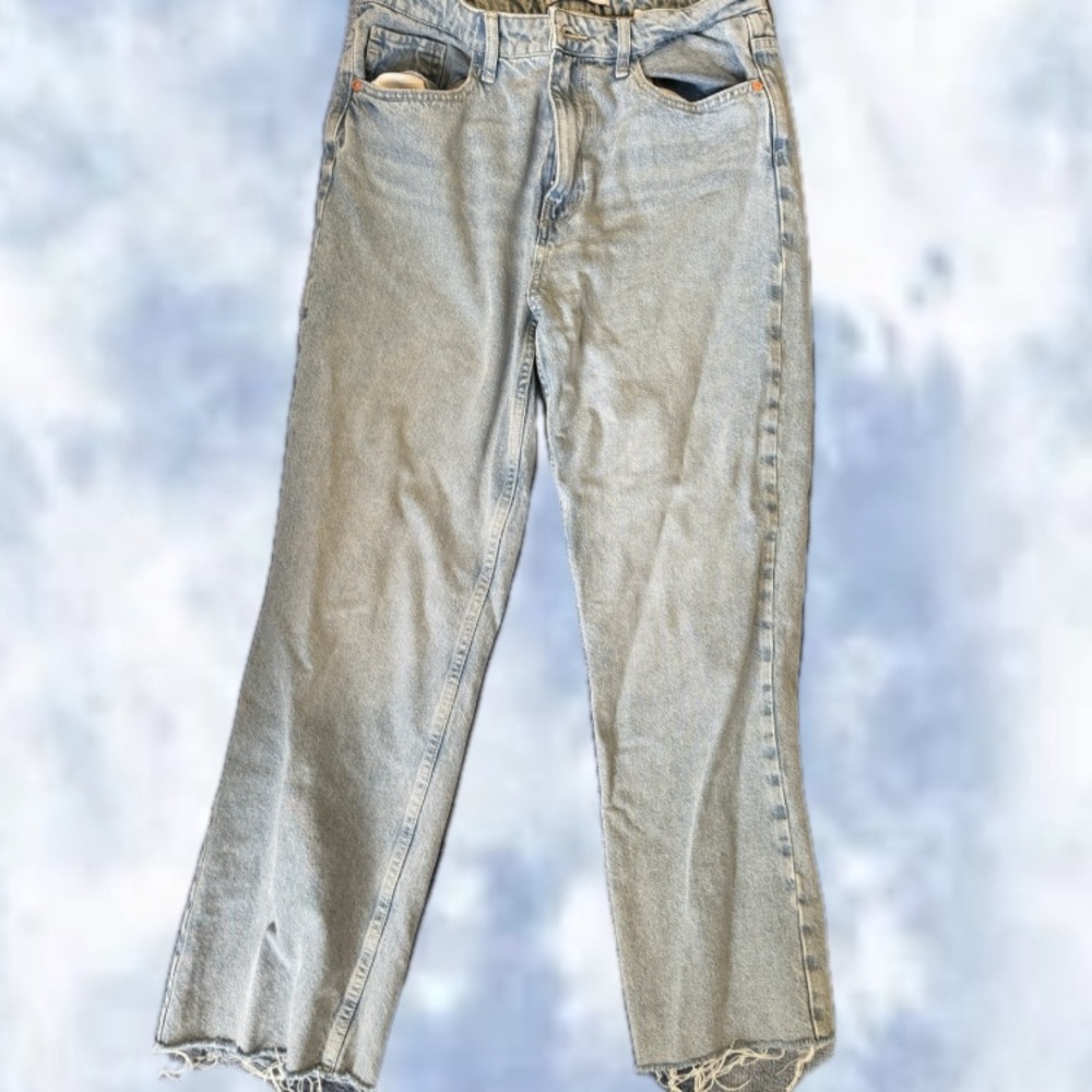 Light Blue Distressed Women's Jeans